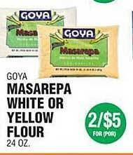 Carnicerias Jimenez Goya masarepa white or yellow flour offer