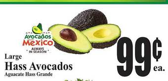 Baja Ranch Hass avocados offer
