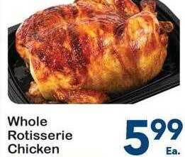 Fairplay Whole rotisserie chicken offer
