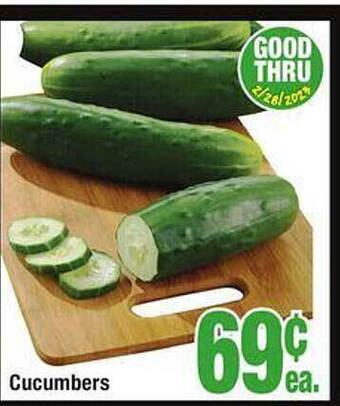 Jewel-Osco Cucumbers offer