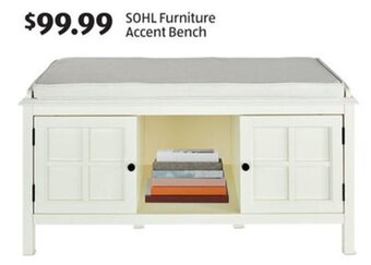 Aldi Sohl Furniture Accent Bench offer
