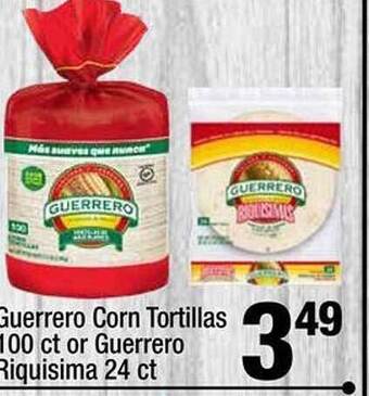 Super King Markets Guerrero corn tortillas or riquisima offer