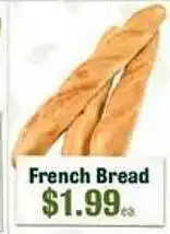 Robert Fresh Market French bread offer