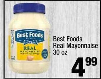 Super King Markets Best foods real mayonnaise offer