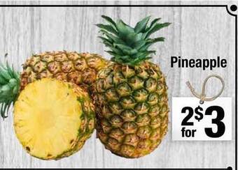 Super King Markets Pineapple offer