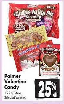 Rosauers Palmer valentine candy offer