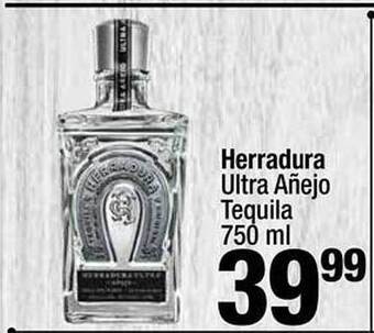 Super King Markets Herradura ultra añejo tequila offer