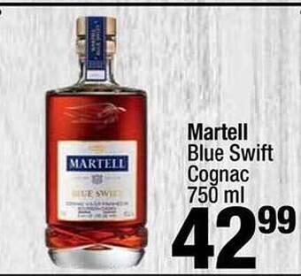 Super King Markets Martell blue swift cognac offer
