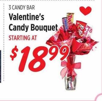 Rouses Valentine's candy bouquet offer