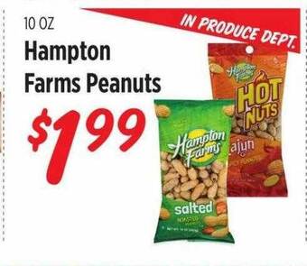 Rouses Hampton farms peanuts offer