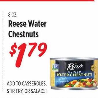 Rouses Reese water chestnuts offer