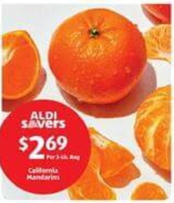 Aldi California Mandarins offer