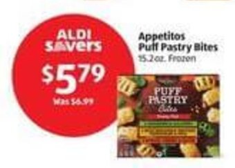 Aldi Appetitos Puff Pastry Bites offer