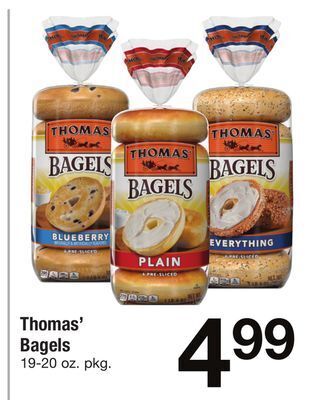 ACME Thomas' bagels offer