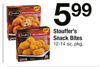 ACME Stouffer's snack bites offer
