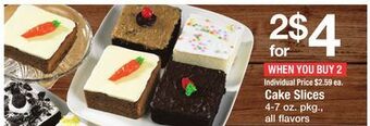 ACME Cake slices offer