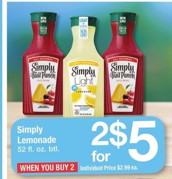 ACME Simply lemonade offer