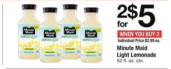 ACME Minute maid light lemonade offer