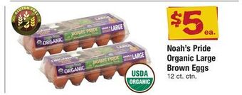 ACME Noah's pride organic large brown eggs offer