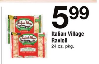 ACME Italian village ravioli offer