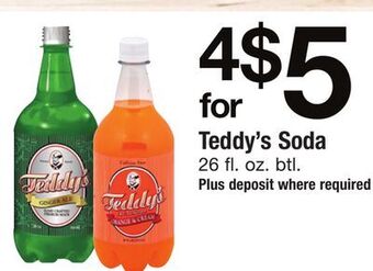 ACME Teddy's soda offer