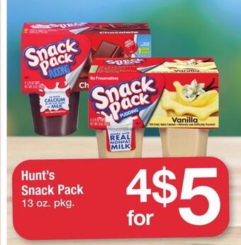 ACME Hunt's snack pack offer