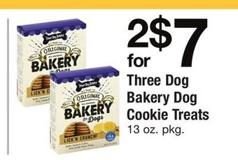 ACME Three dog bakery dog cookie treats offer