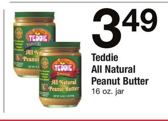 ACME Teddie all natural peanut butter offer
