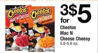 ACME Cheetos mac n cheese cheesy offer