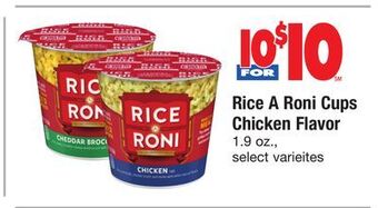 ACME Rice a roni cups chicken flavor offer
