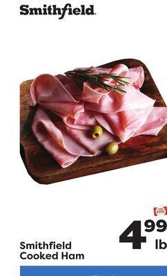 Weis Markets Smithfield cooked ham offer