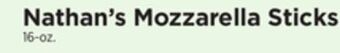 ShopRite Mozzarella sticks offer