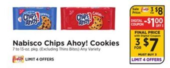 ShopRite Chips ahoy! cookies offer
