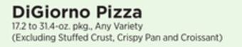 ShopRite Pizza offer