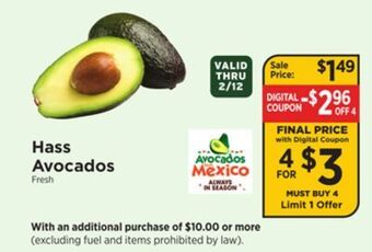 ShopRite Hass avocados offer