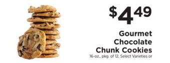 ShopRite Gourmet chocolate chunk cookies offer