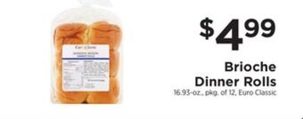 ShopRite Brioche dinner rolls offer