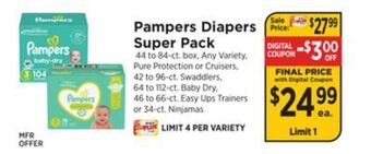 ShopRite Diapers super pack offer
