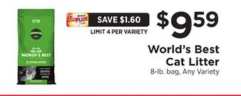 ShopRite Cat litter offer