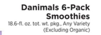 ShopRite 6-pack smoothies offer