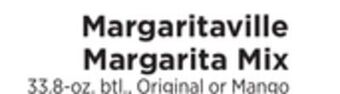 ShopRite Margarita mix offer