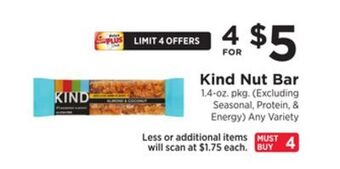 ShopRite Nut bar offer