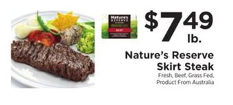 ShopRite Skirt steak offer