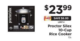 ShopRite 10-cup rice cooker offer