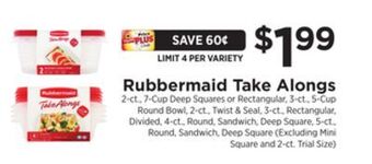 ShopRite Take alongs offer