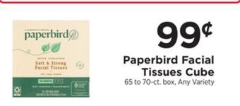 ShopRite Facial tissues cube offer