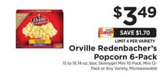 ShopRite Popcorn 6-pack offer
