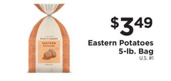 ShopRite Eastern potatoes 5-lb. bag offer