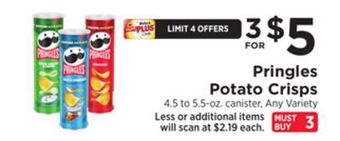 ShopRite Potato crisps offer