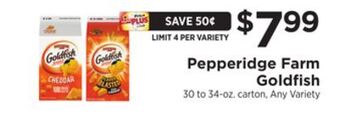 ShopRite Goldfish offer